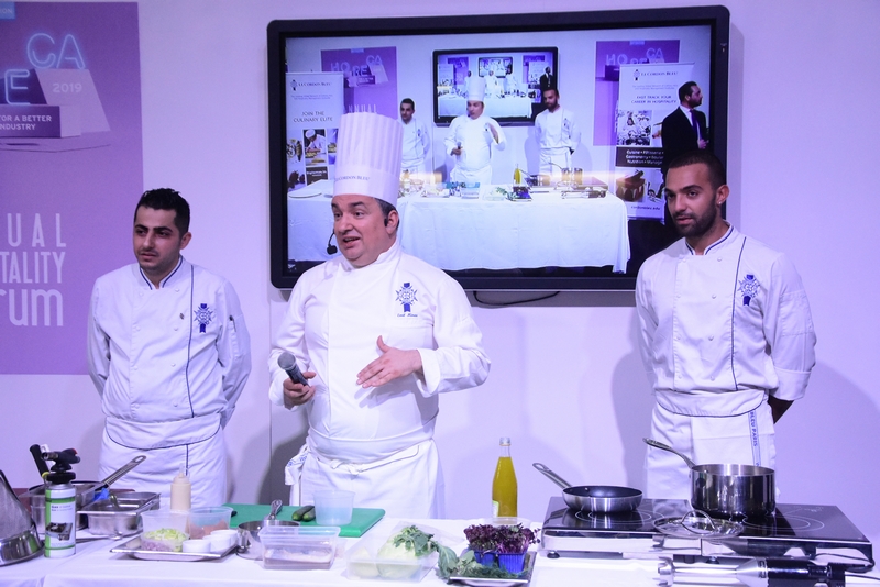 Le Cordon Bleu live cooking demonstration with Chef Emil Minev